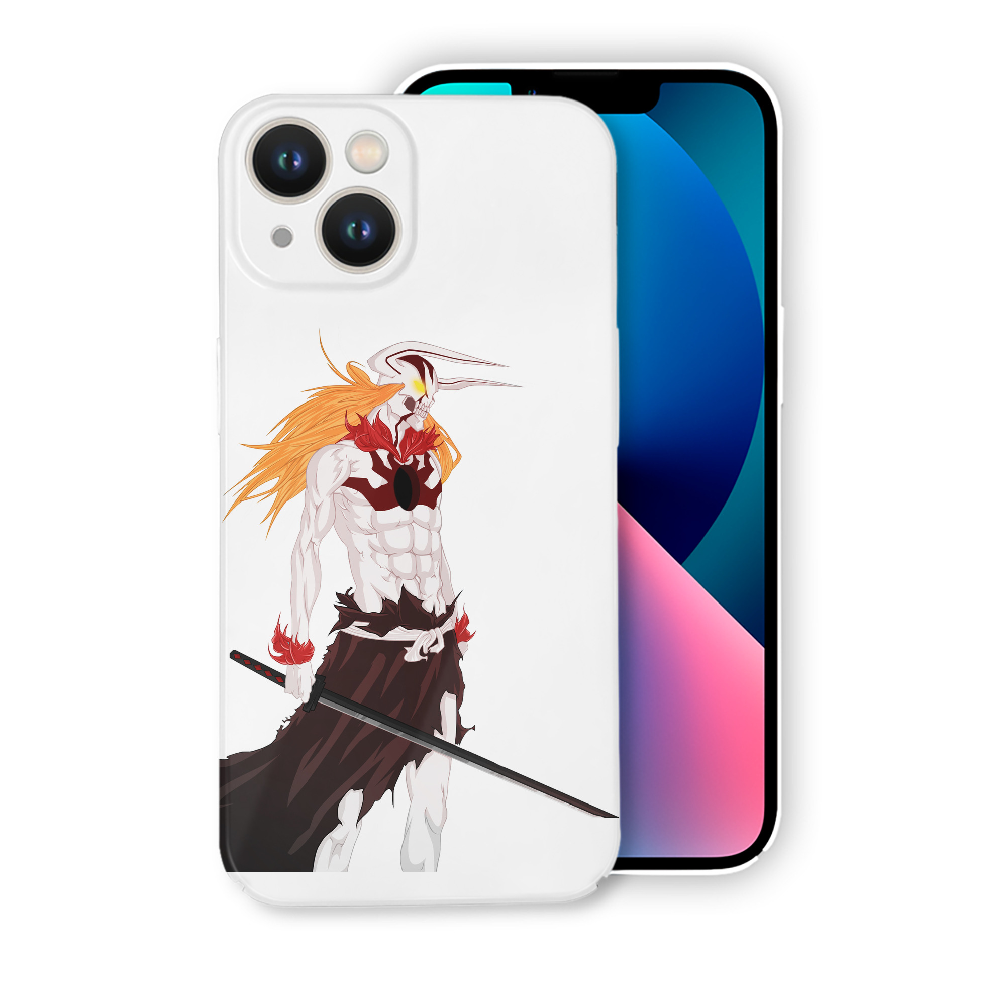 （画像用） ブリーチ 黒崎一護（くろさき いちご）BLEACH Kurosaki Ichigo 【iPhone 14シリーズ対応】ハードケース